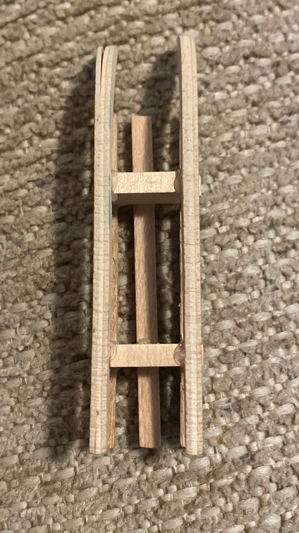 Wood - Sled - Sled (Wood) ornament collectible - Main Image 3