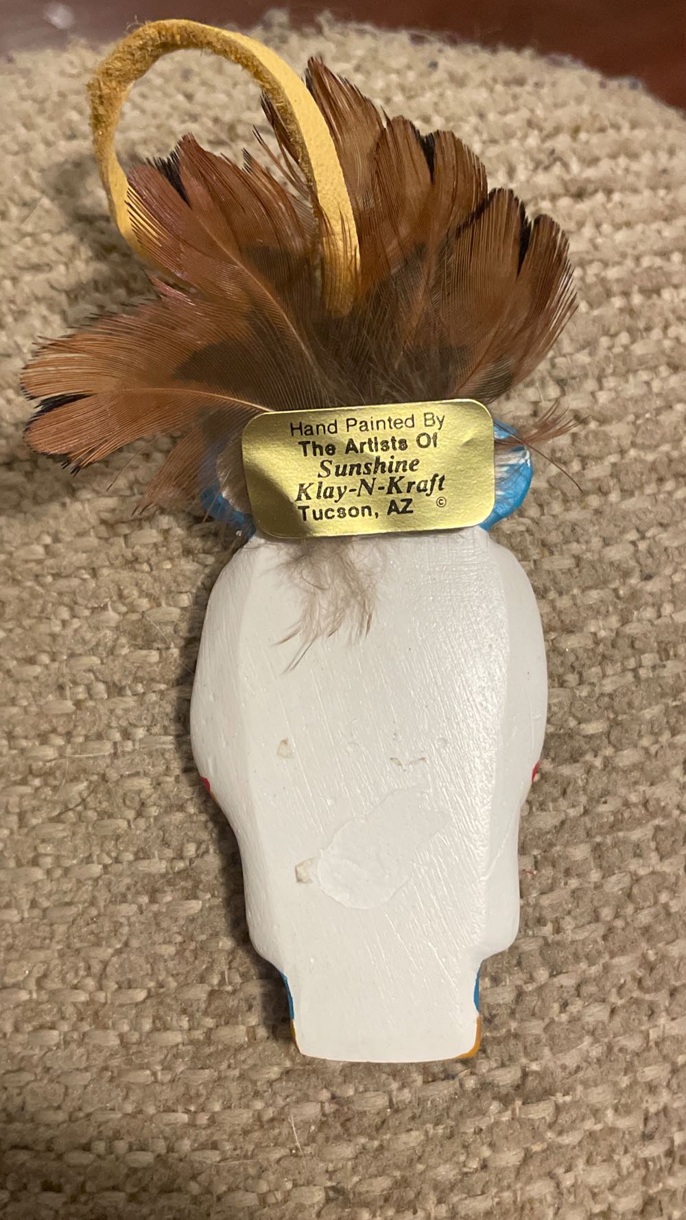 Pueblo Kachina - Native American (Souvenir) ornament collectible - Main Image 2