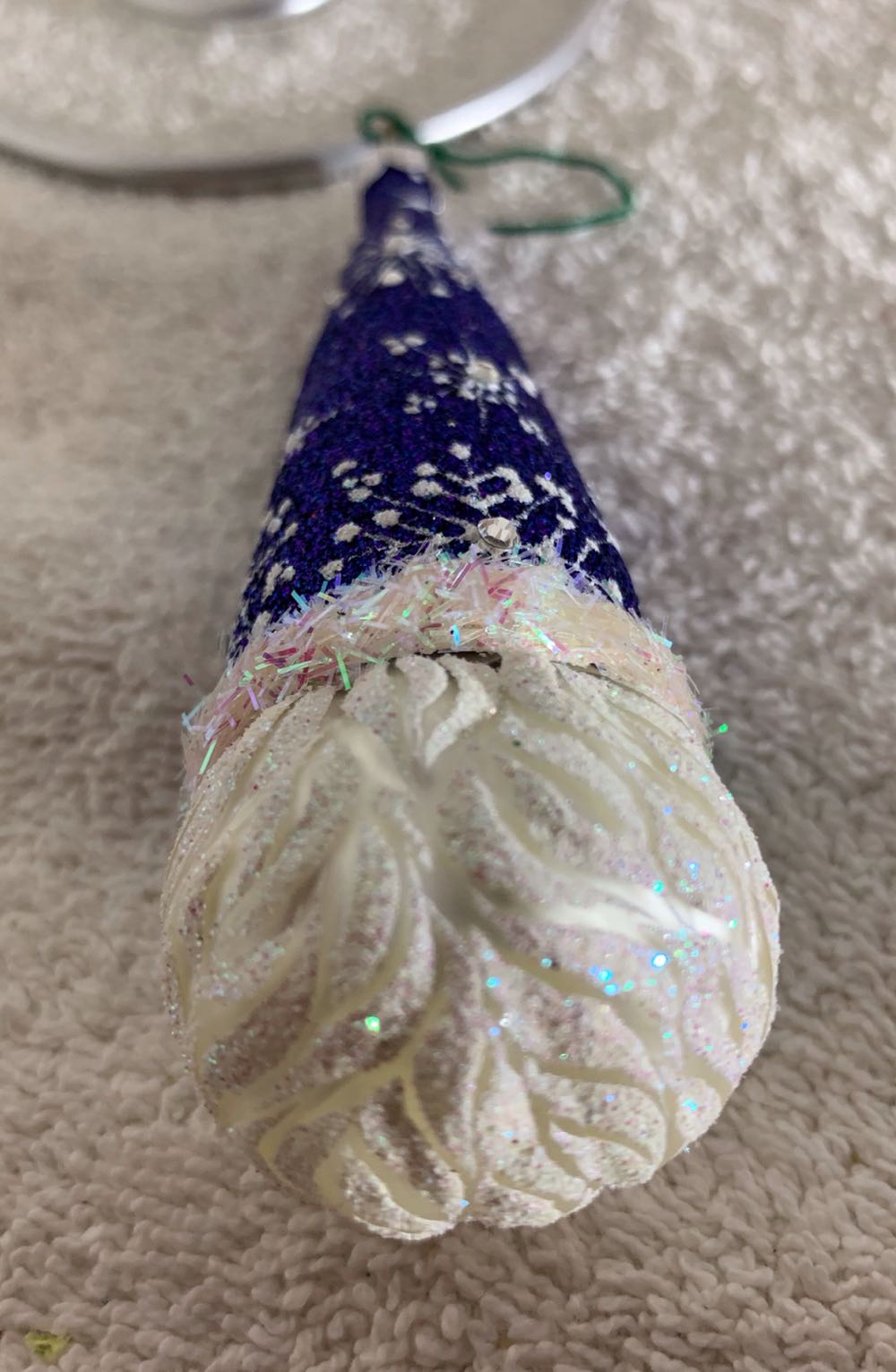 Winter Sage, Snowflakes - General Line (Santa) ornament collectible - Main Image 4