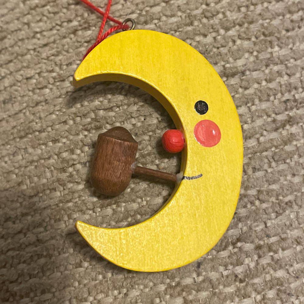 Christian Ulbricht - Moon - Moon (Wood) ornament collectible - Main Image 2