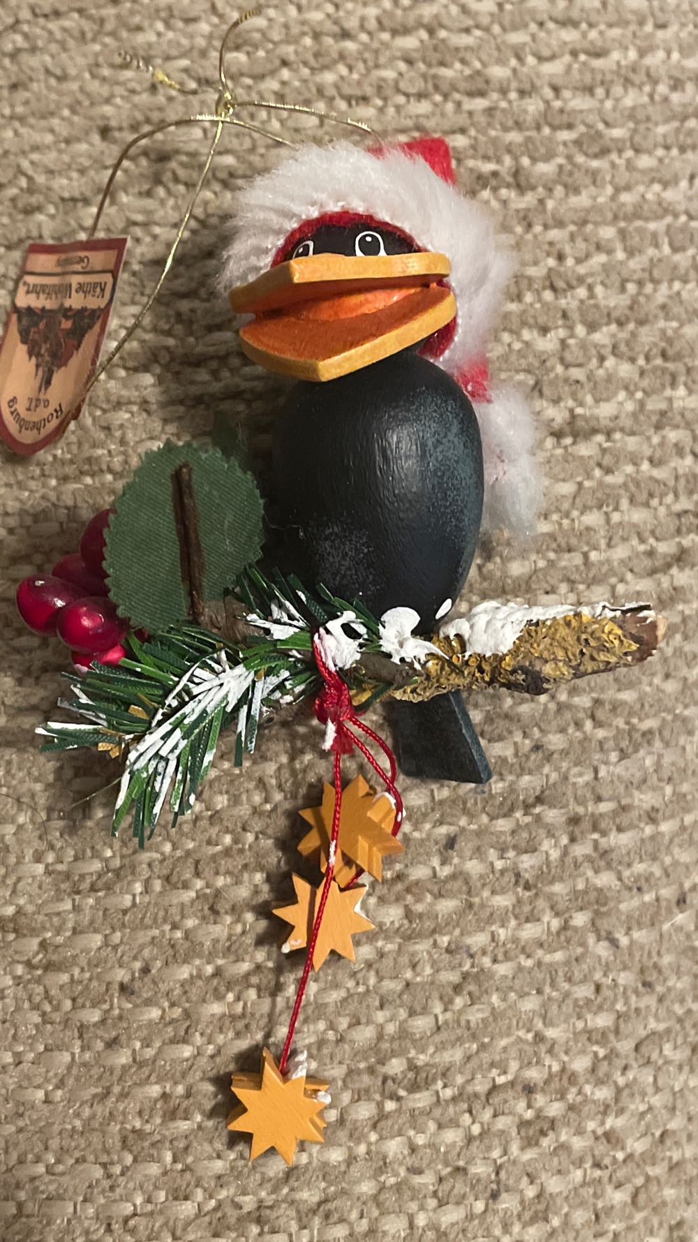 Olde World Christmas Cardinal Ornament