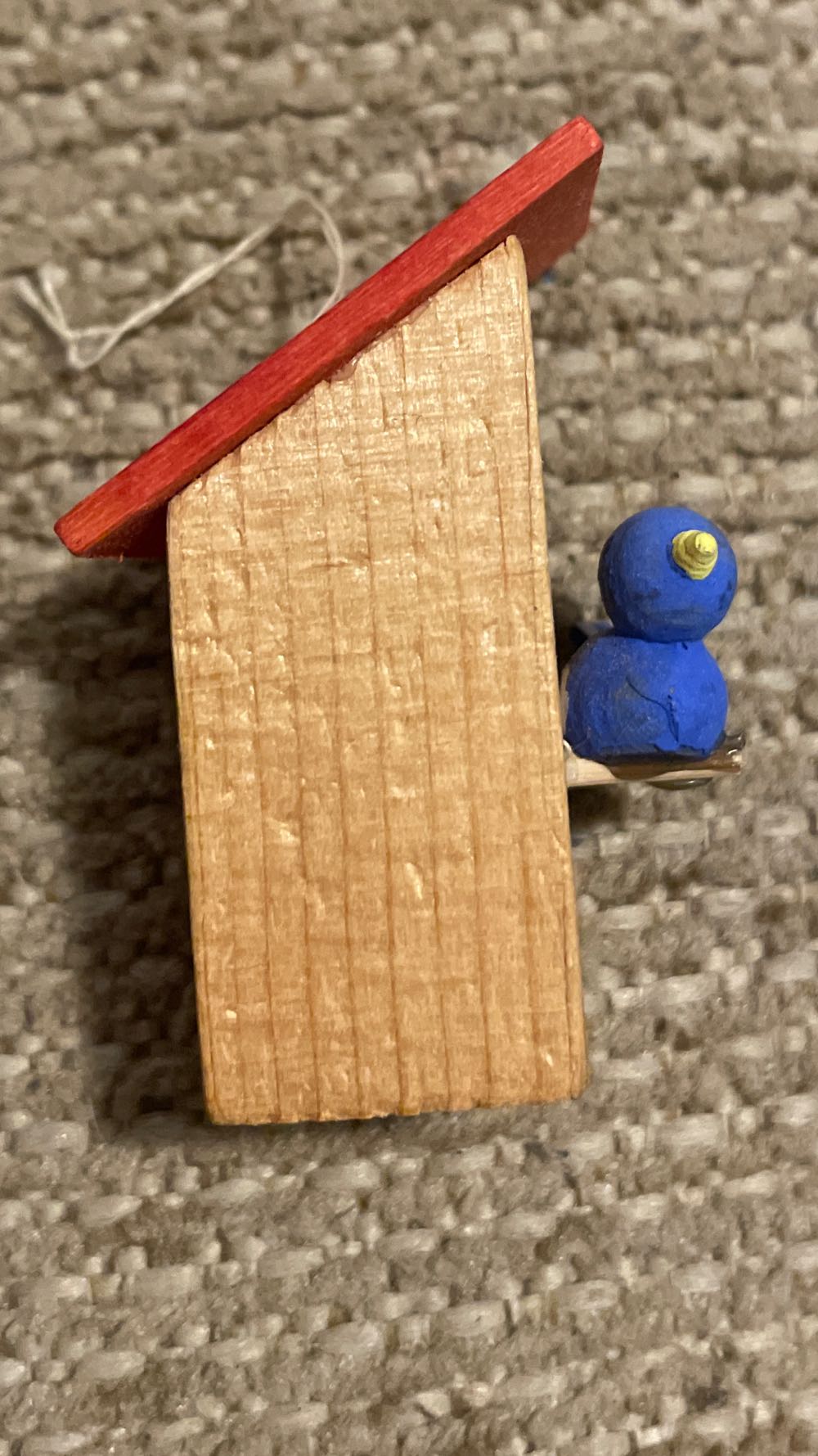 Wood - Bird House - Bird House (Wood) ornament collectible - Main Image 4