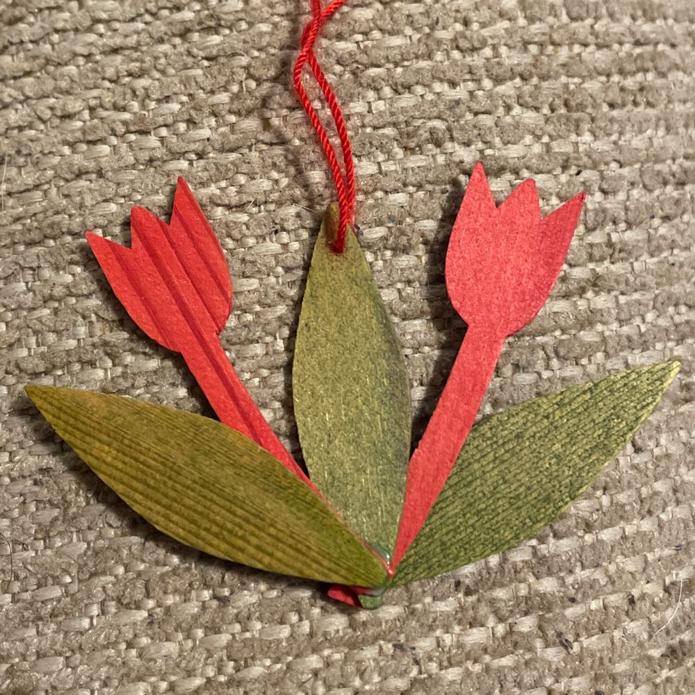 Christian Ulbricht - Tulips - Flowers (Wood) ornament collectible - Main Image 1