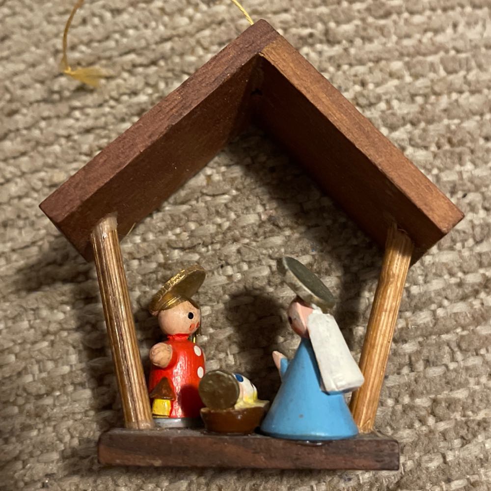 Wood - Nativity - Nativity (Wood) ornament collectible - Main Image 2