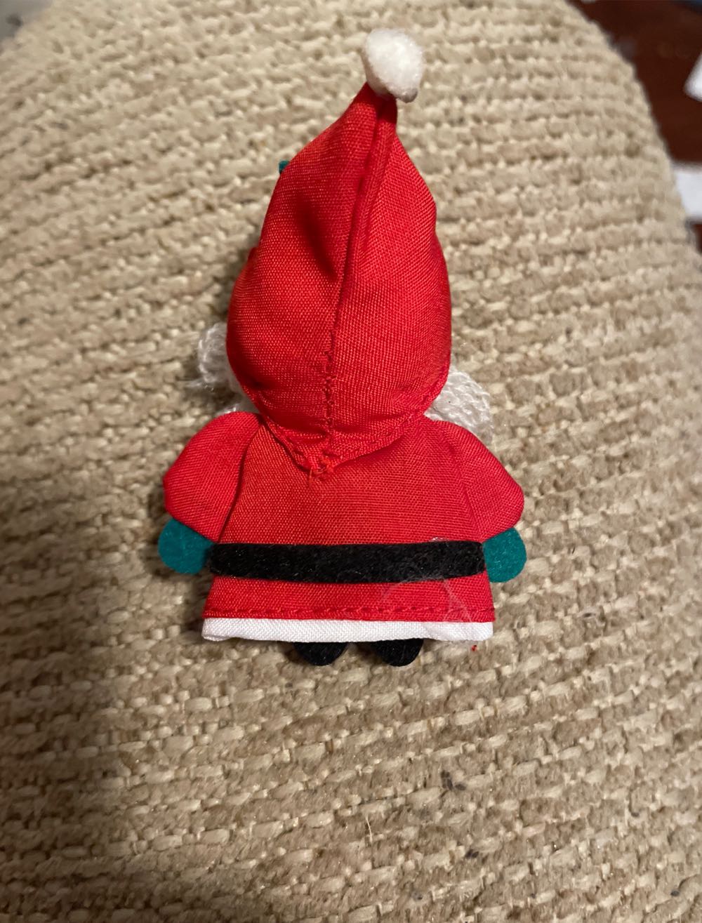 Bell - Stuffed - Santa - Santa (Bell) ornament collectible - Main Image 2