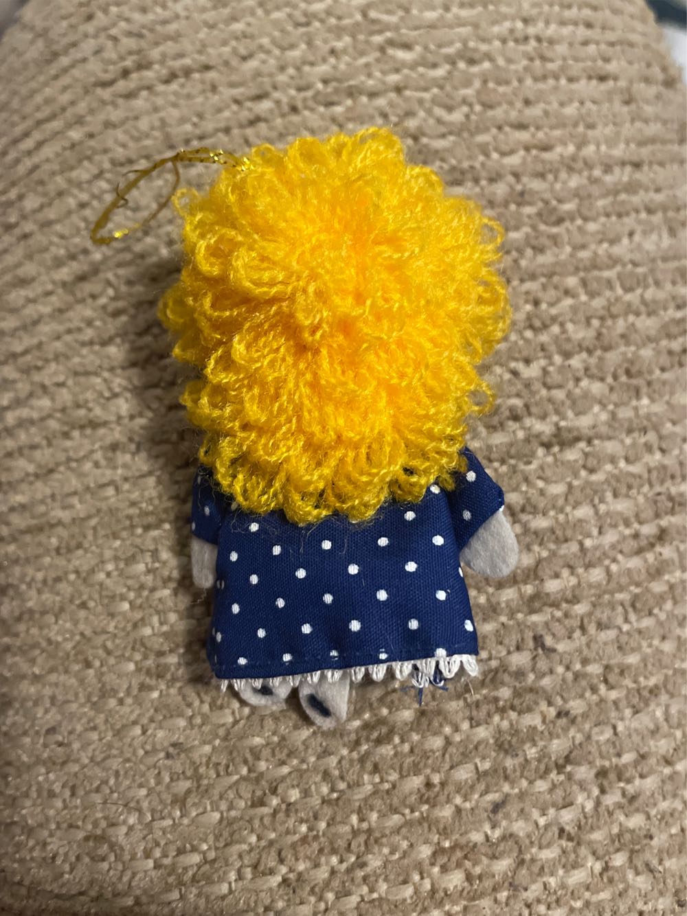 Bell - Stuffed - Girl - Girl (Bell) ornament collectible - Main Image 2