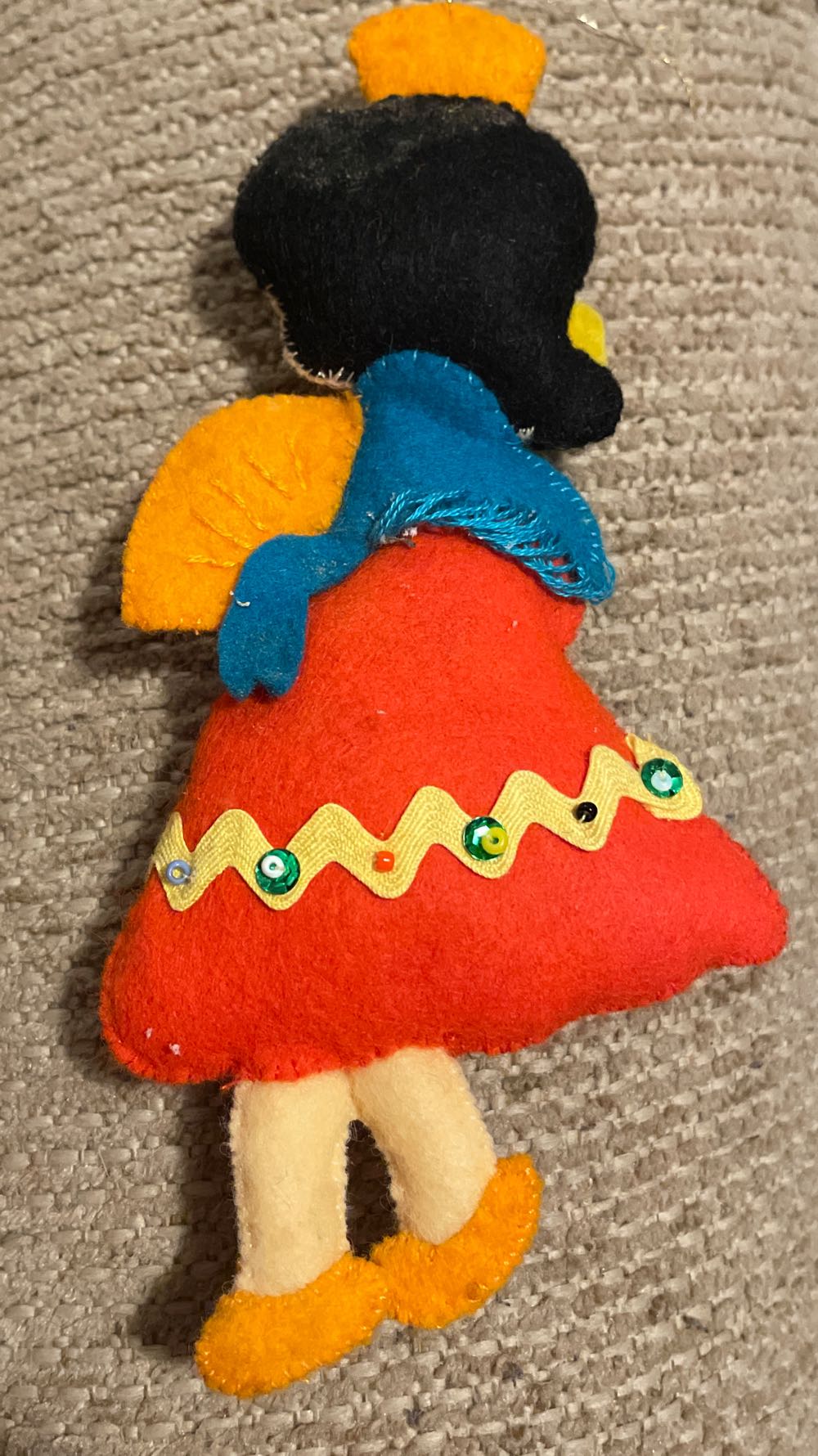 Felt - Hispanic - Flamenco Dancer - Hispanic (Felt) ornament collectible - Main Image 2