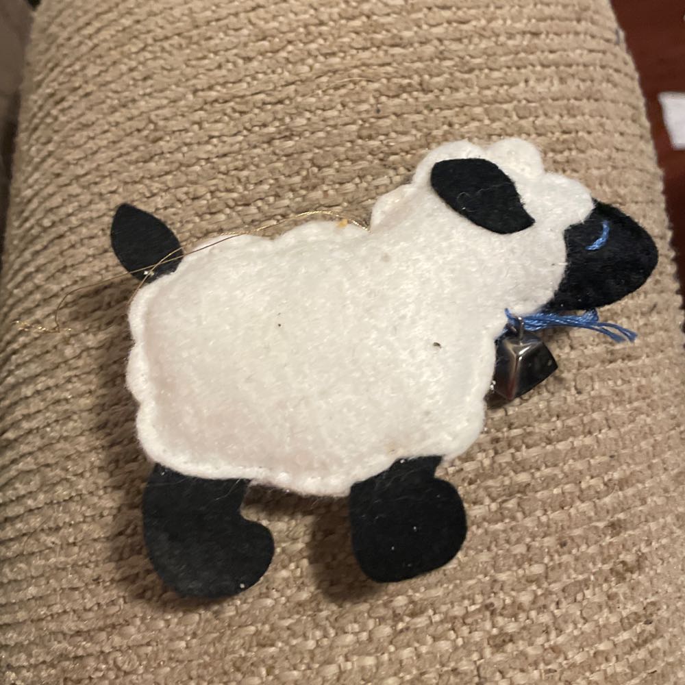 Felt - Sheep - Animals (Felt) ornament collectible - Main Image 2
