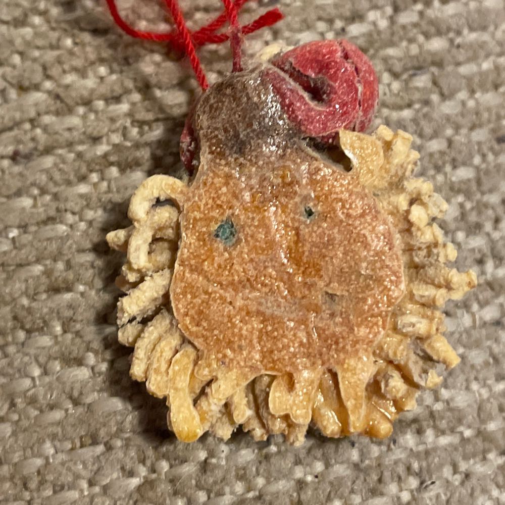 Salt Dough - Santa - Head - Santa (Salt Dough) ornament collectible - Main Image 2