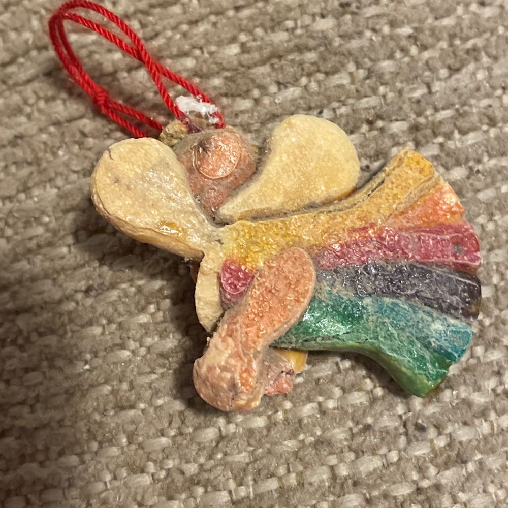 Salt Dough - Angel - Angel (Salt Dough) ornament collectible - Main Image 2