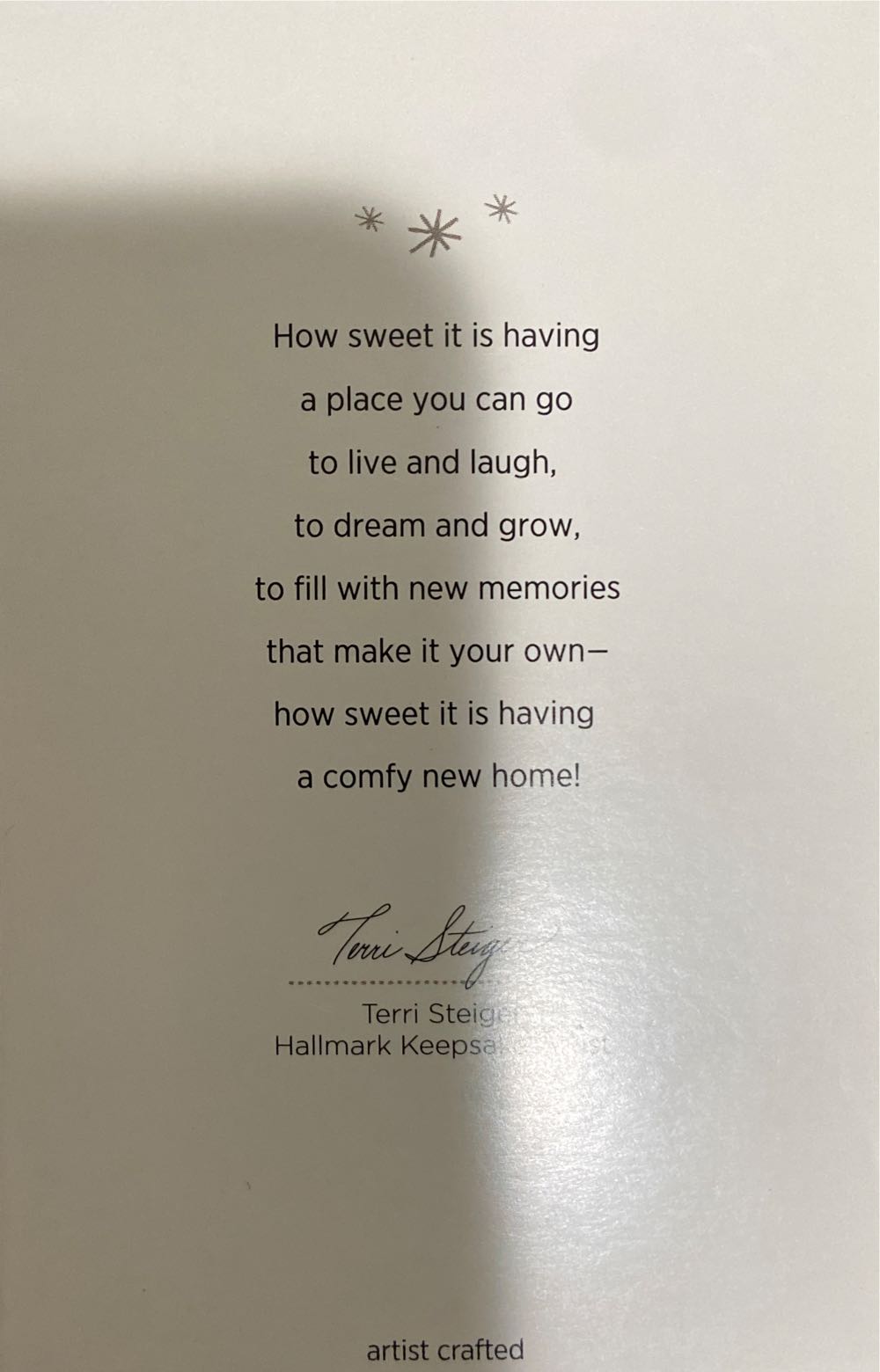 New Home 2014  ornament collectible [Barcode 795902402716] - Main Image 3