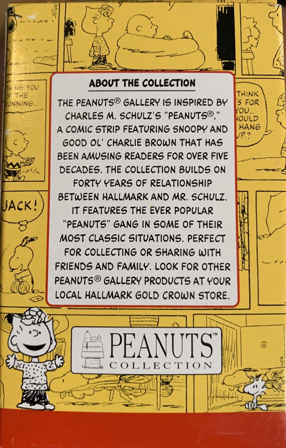 Hallmark Peanuts Charlie Brown Pewter Figurines Peanuts Gallery Five Decades Of Charlie Lucy  ornament collectible [Barcode 015012533125] - Main Image 2