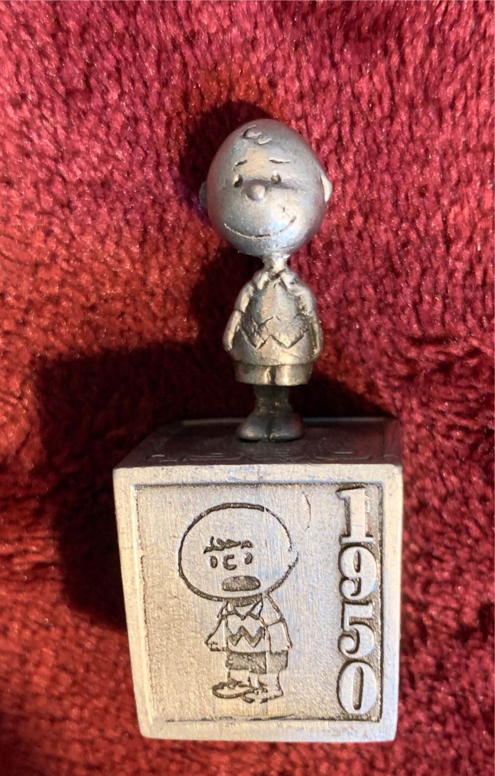 Hallmark Peanuts Charlie Brown Pewter Figurines Peanuts Gallery Five Decades Of Charlie Lucy  ornament collectible [Barcode 015012533125] - Main Image 3