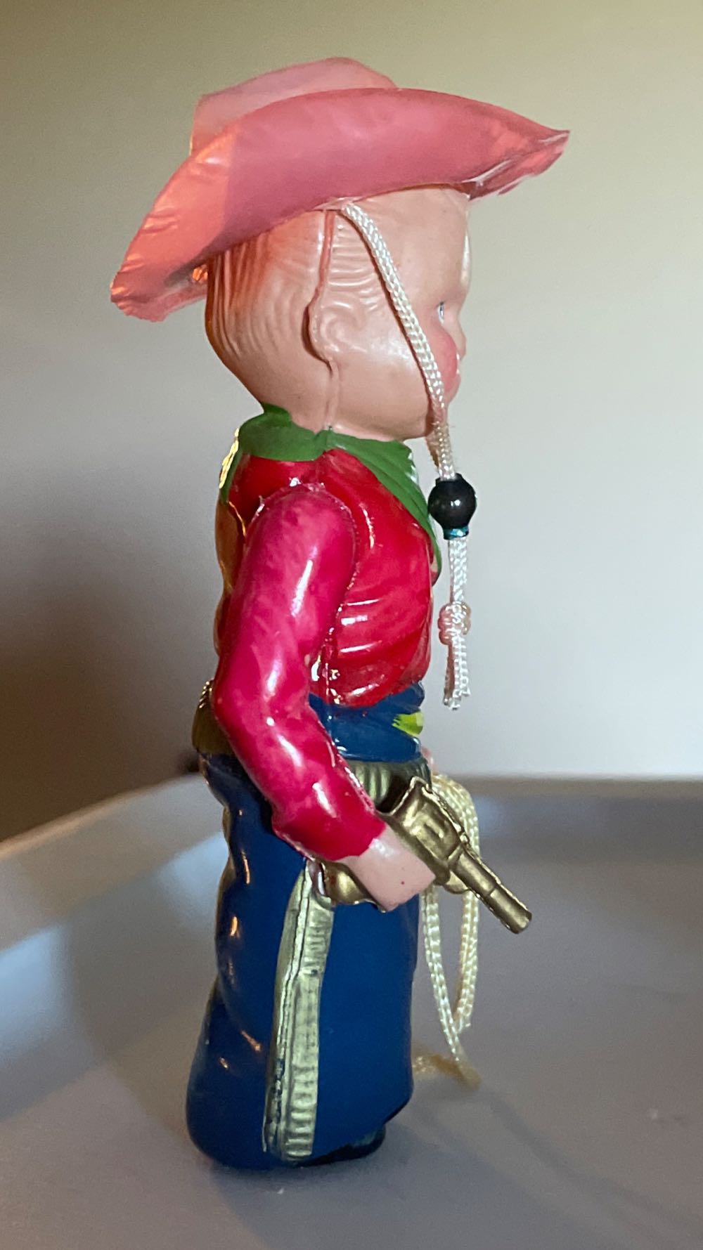 Celluloid - Cowboy - Cowboy (Celluloid) ornament collectible - Main Image 4