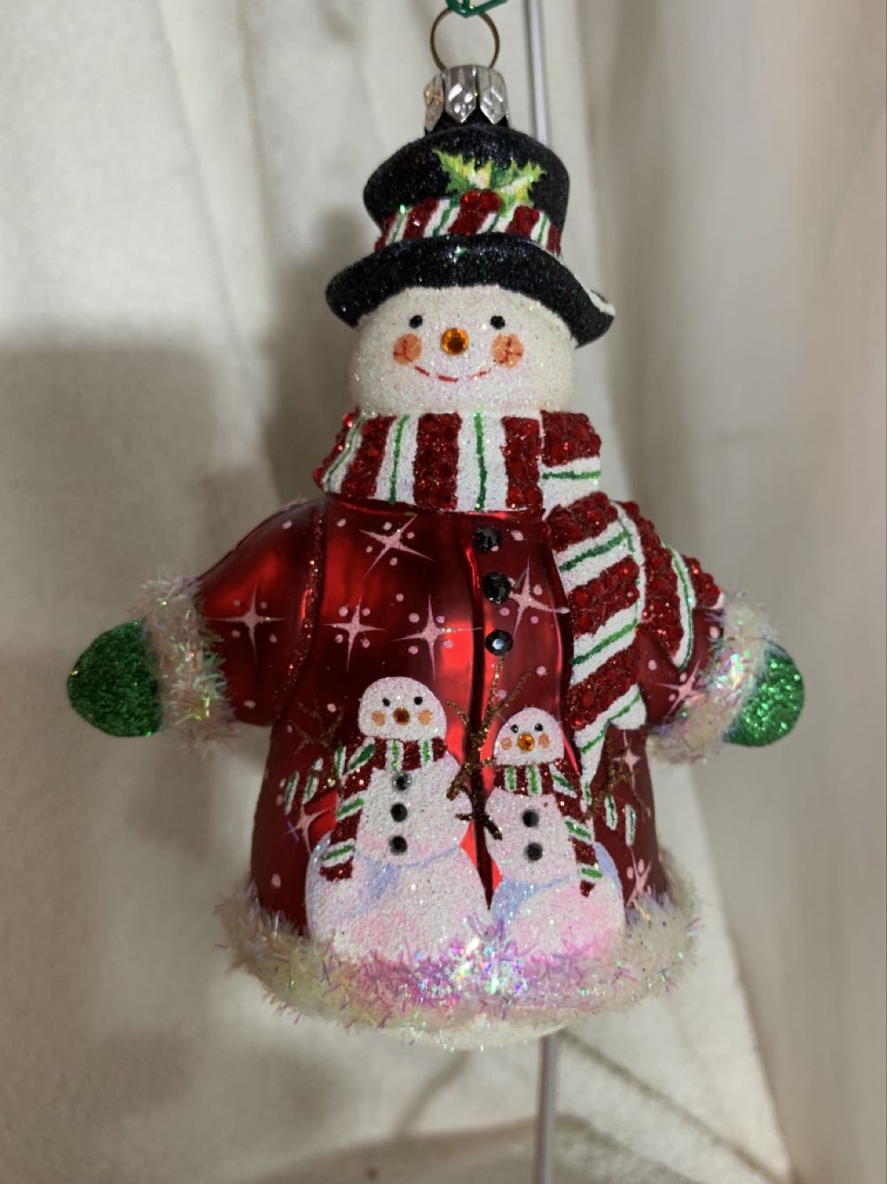 Blown Glass Ornament: Longwood Gardens