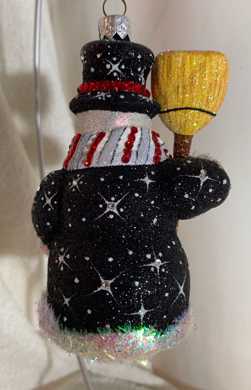 Classical Snowman, Black - Other Exclusive (Snowman) ornament collectible - Main Image 3