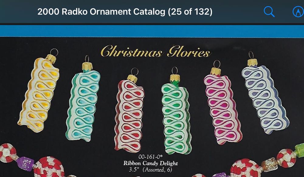 Ribbon Candy Delight - 00-161-0 (Candy) ornament collectible - Main Image 4