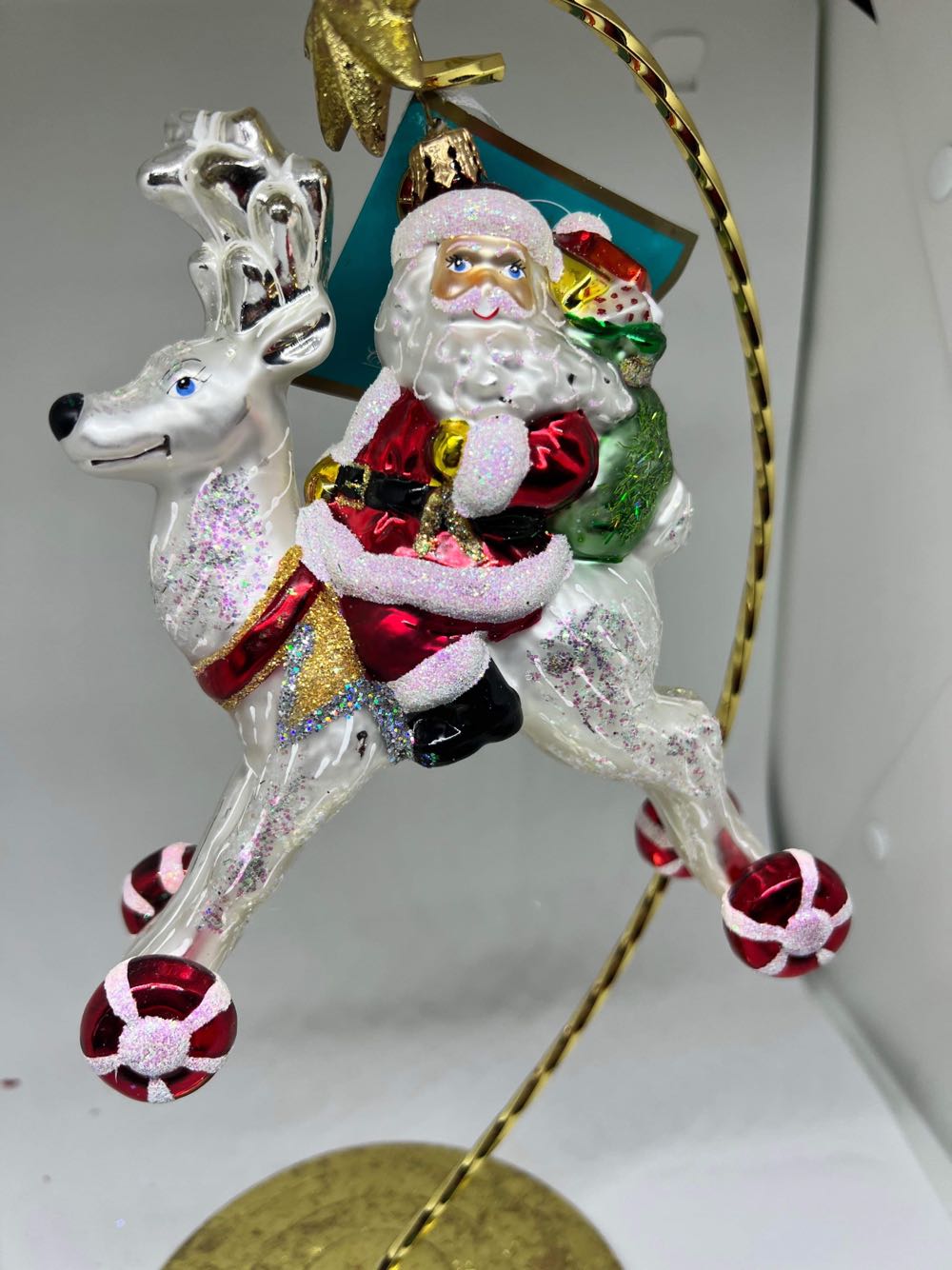 Hi-Ho, Blitzen - 1013235 (Santa) ornament collectible - Main Image 2