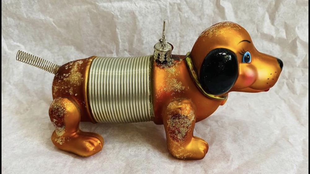 Puppy Stretch -  1012084 (Animals) ornament collectible - Main Image 4