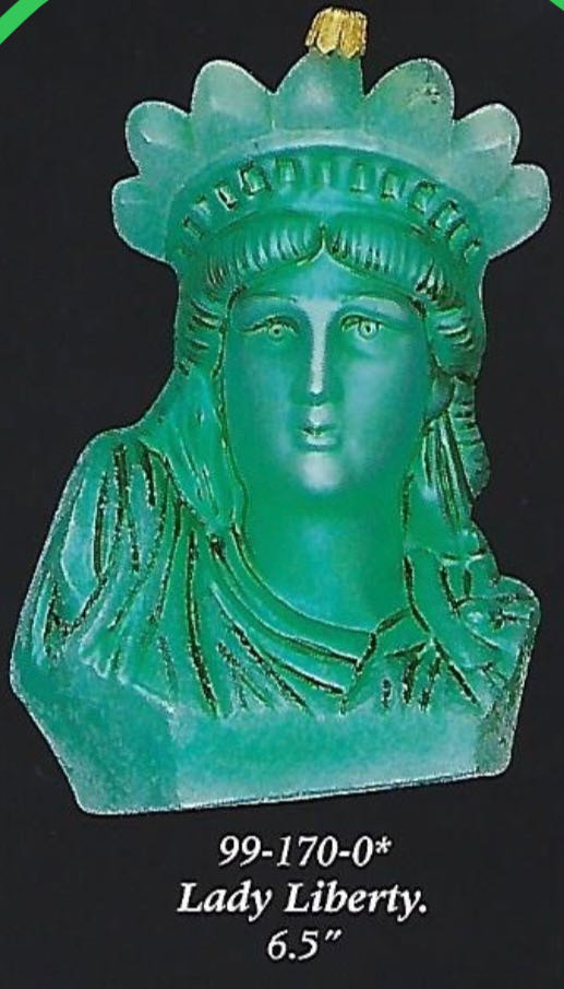 Lady Liberty - 99-170-0 (Patriotic) ornament collectible - Main Image 4