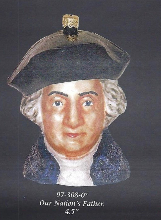 Our Nation’s Father - 97-308-0 (Patriotic) ornament collectible - Main Image 2