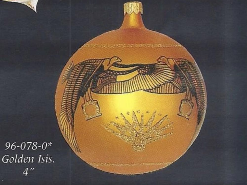 Golden Isis - 96-078-0 (Egyptian) ornament collectible - Main Image 2