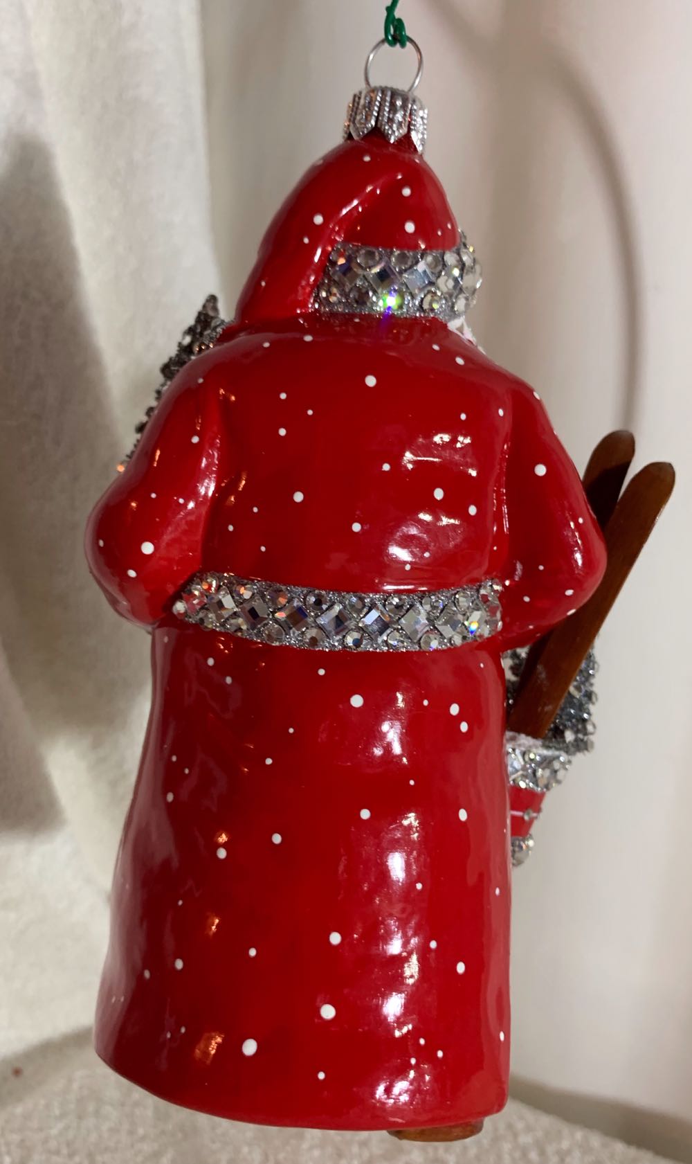The 25th, Red, Snowflakes - Event Piece (Santa) ornament collectible - Main Image 3