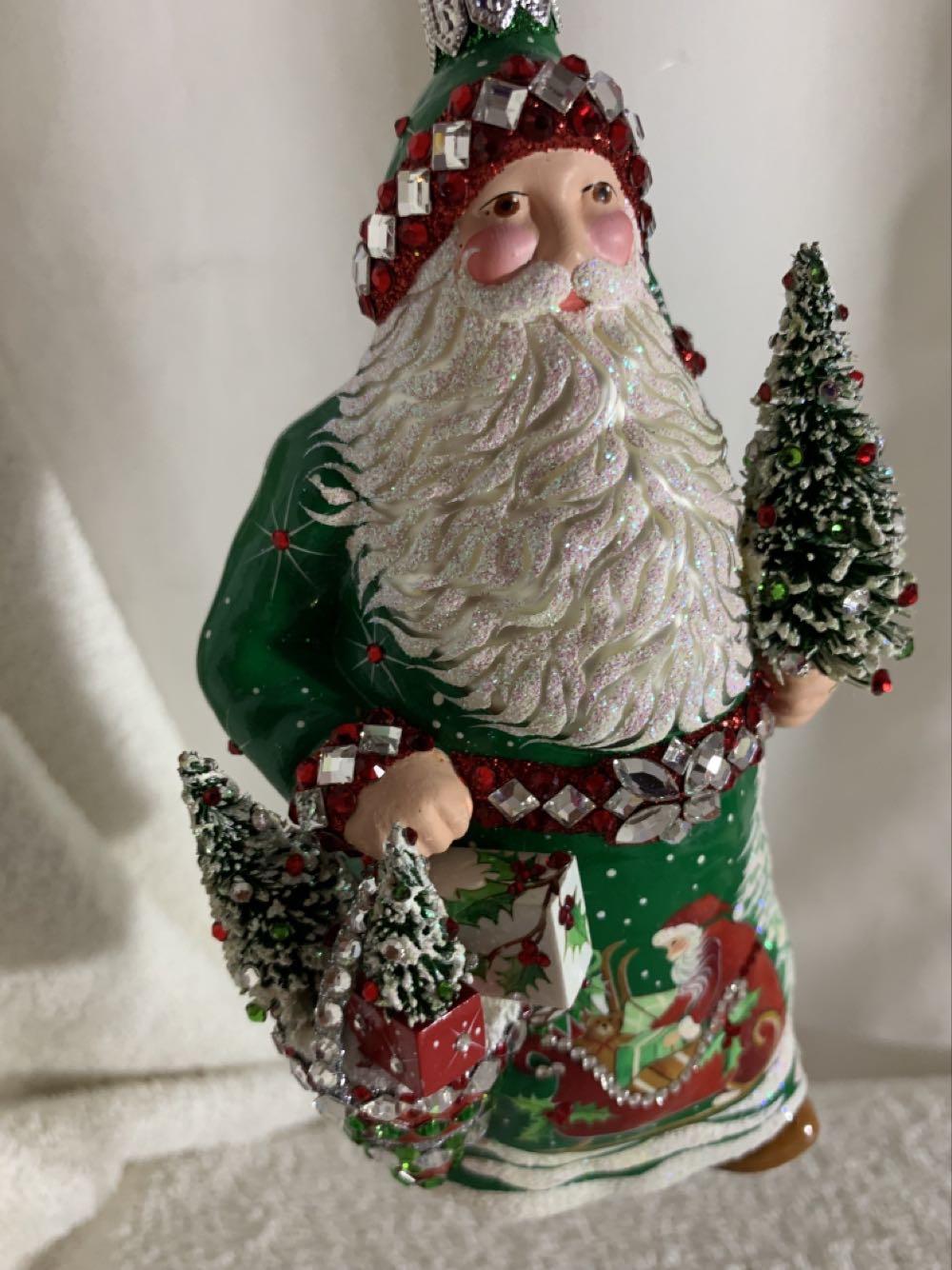 The 25th, Green, Sleighful - Event Piece (Santa) ornament collectible - Main Image 2