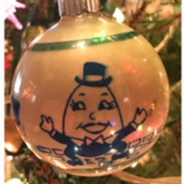 Shiny Brite - Round - Stencil - Humpty Dumpty - Nursey Rhymn (Round) ornament collectible - Main Image 2