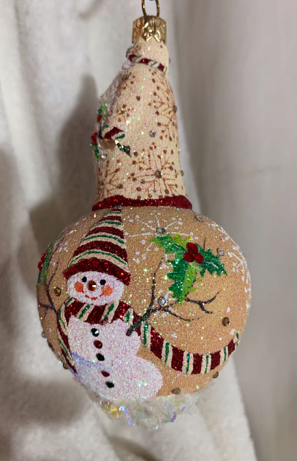 Spearman Santa, Snowmen & Holly - Other Exclusive (Santa) ornament collectible - Main Image 3