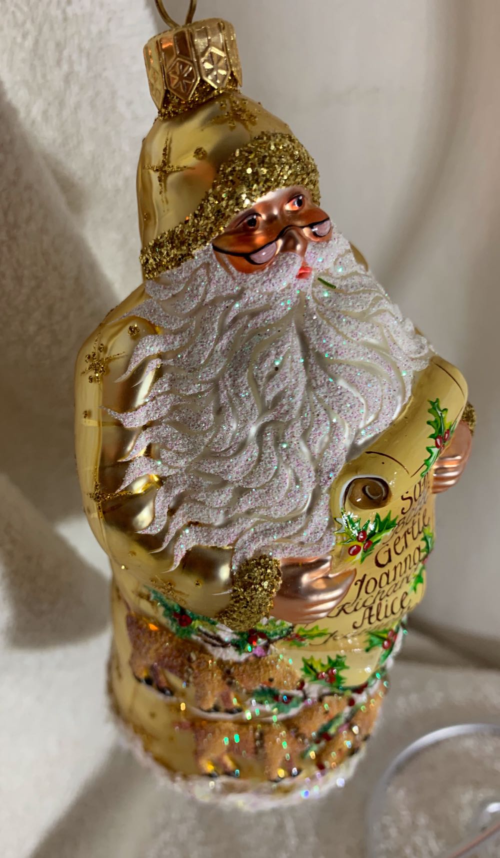 Everyone Can Lead, Gold - General Line (Santa) ornament collectible - Main Image 2
