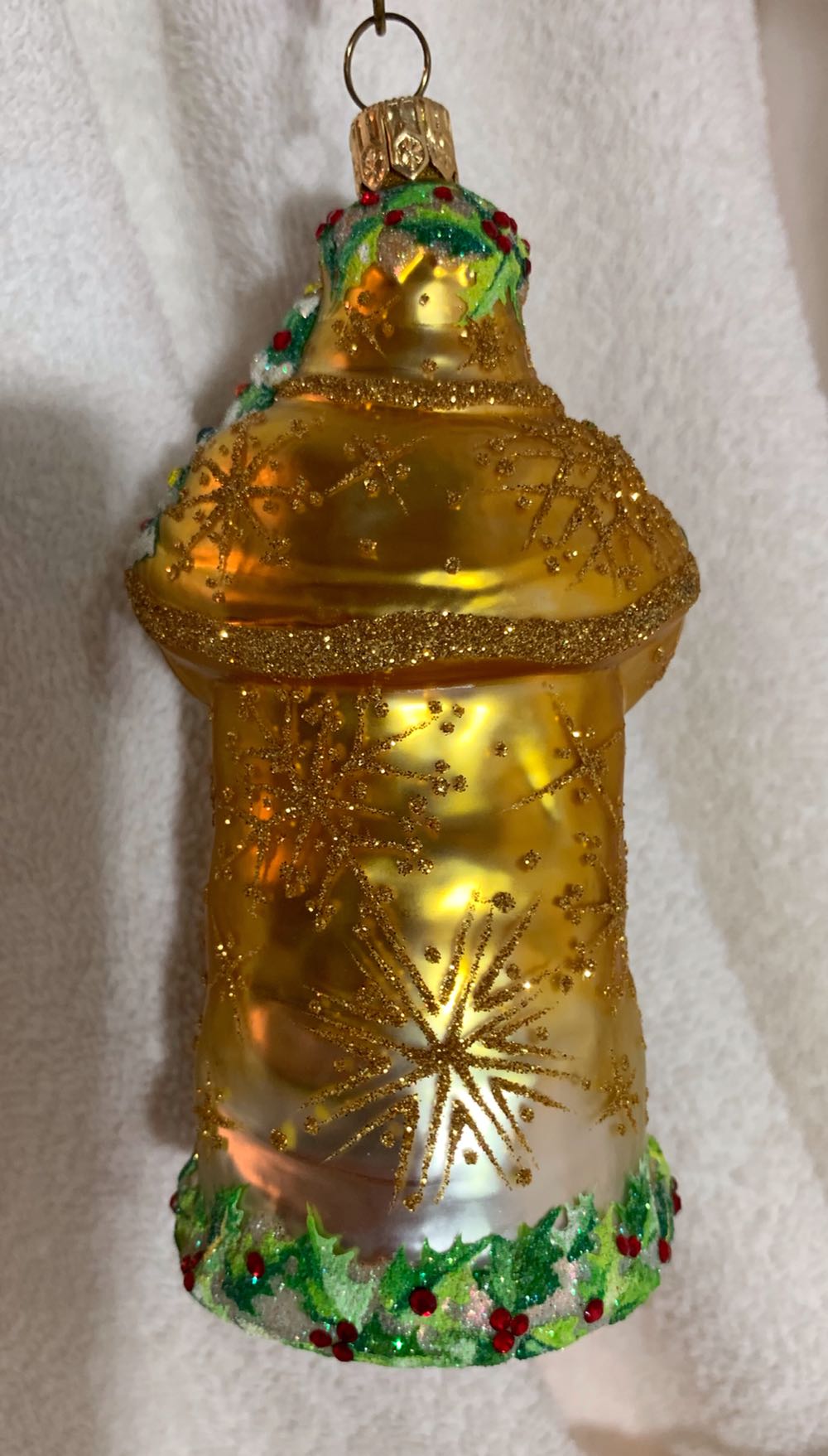 A Santa for Mommy, Gold - General Line (Santa) ornament collectible - Main Image 3