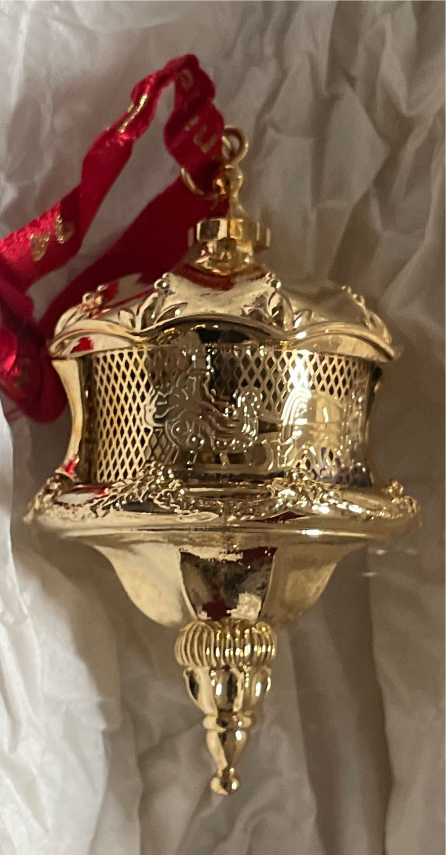 Golden Sleigh 22k Expo Collection 1994 -   (Showcase, Expo Collection) ornament collectible - Main Image 2