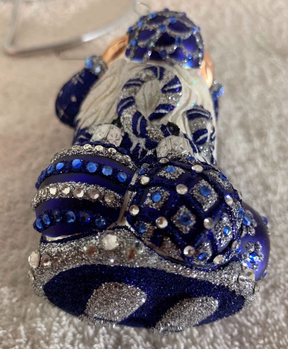 Let’s Decorate, Blue - Event Piece (Santa) ornament collectible - Main Image 4