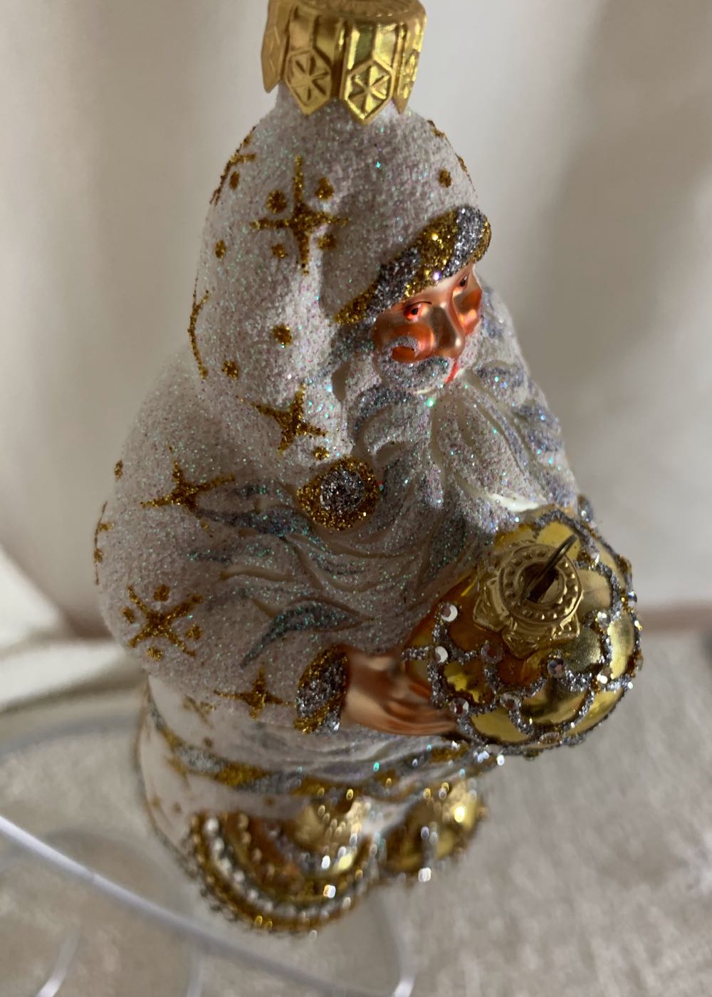 Let’s Decorate, Pearl & Gold - Event Piece (Santa) ornament collectible - Main Image 2
