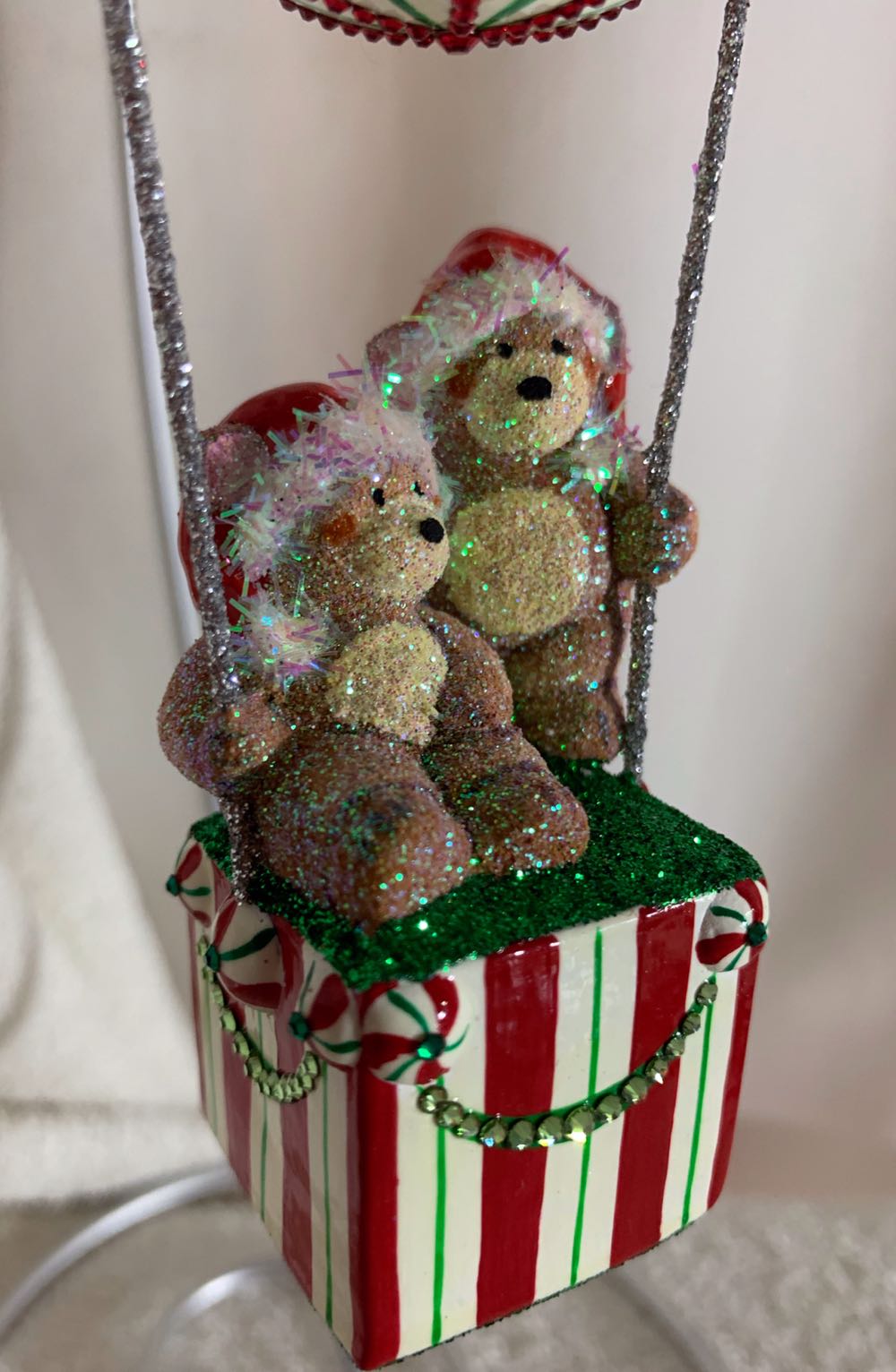 Bearing Gifts, Peppermint Stripe - General Line (Teddy Bears) ornament collectible - Main Image 2