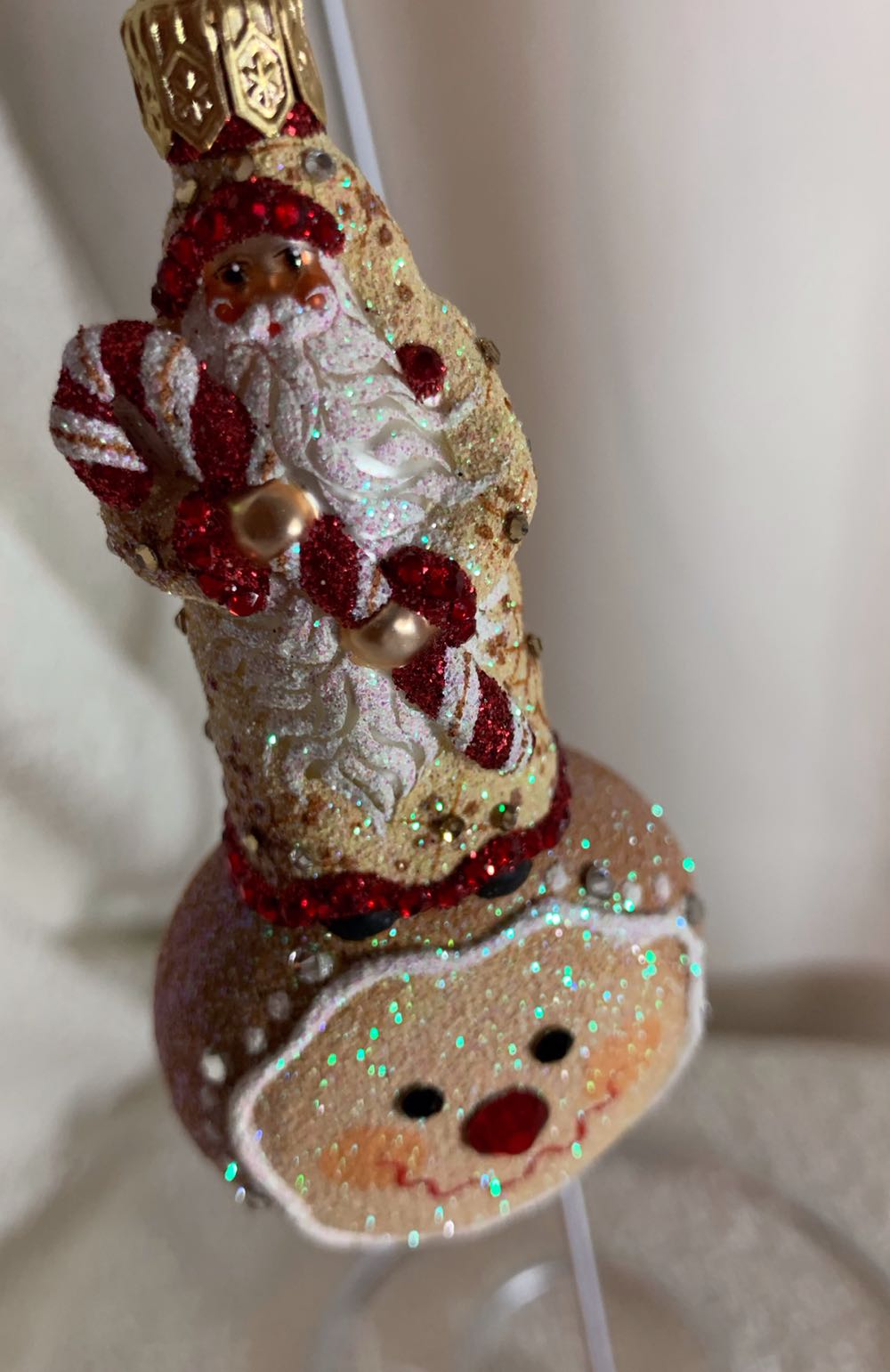 Confectionary Santa, Gingerbread - General Line (Santa) ornament collectible - Main Image 2