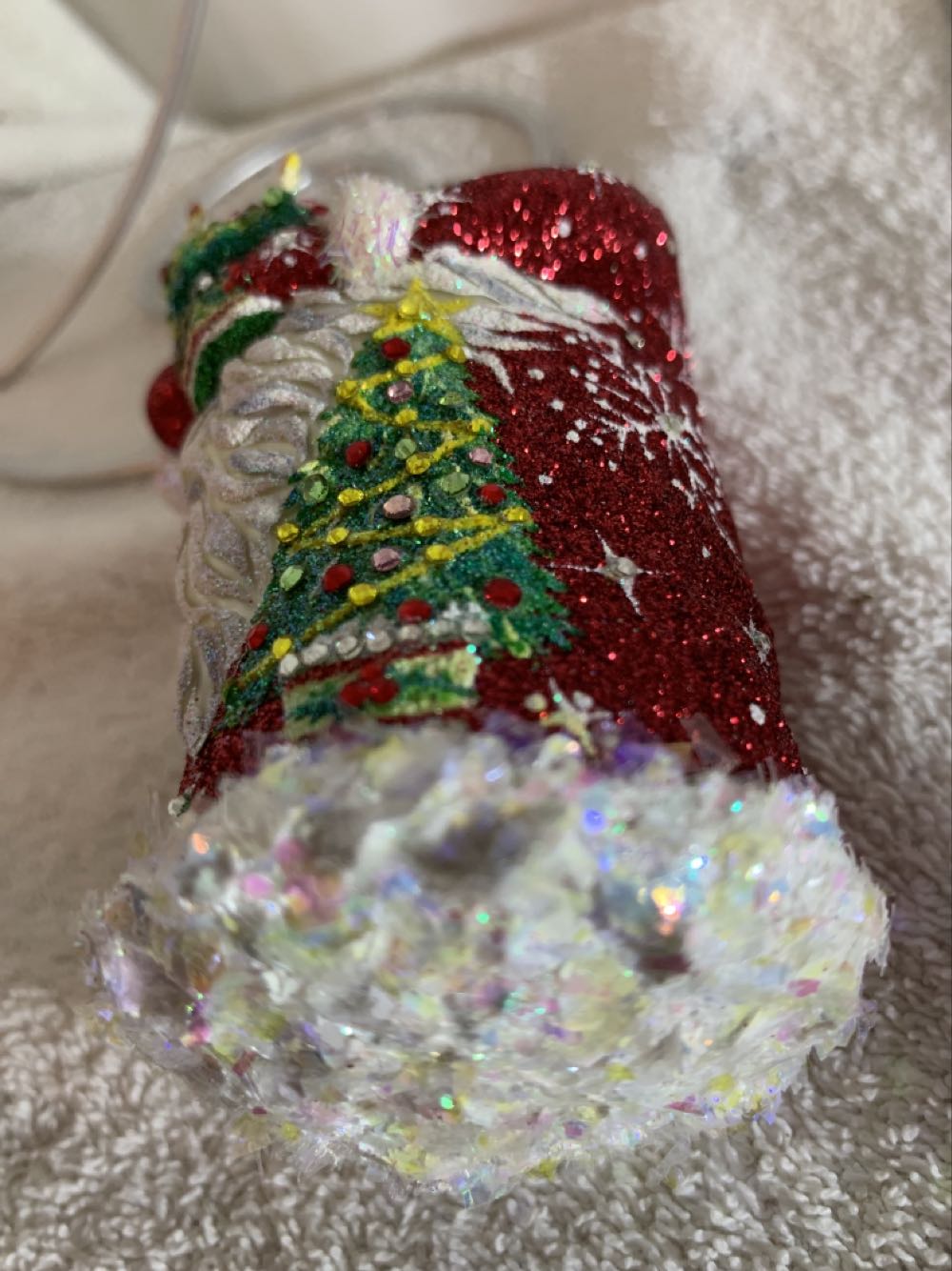 Burn Brightly, Red - General Line (Santa) ornament collectible - Main Image 4