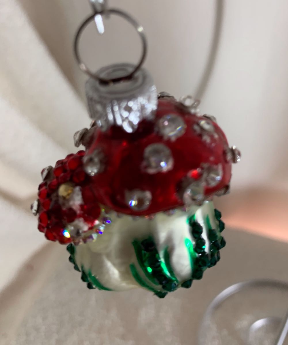 Mushroom, Double  (Christmas Tree Ornament) ornament collectible - Main Image 2