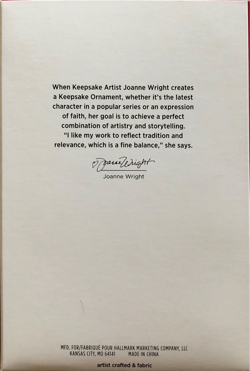 Father Christmas 2022 19 - Staff And Red Basket - Father Christmas (Father Christmas) ornament collectible [Barcode 763795739714] - Main Image 2