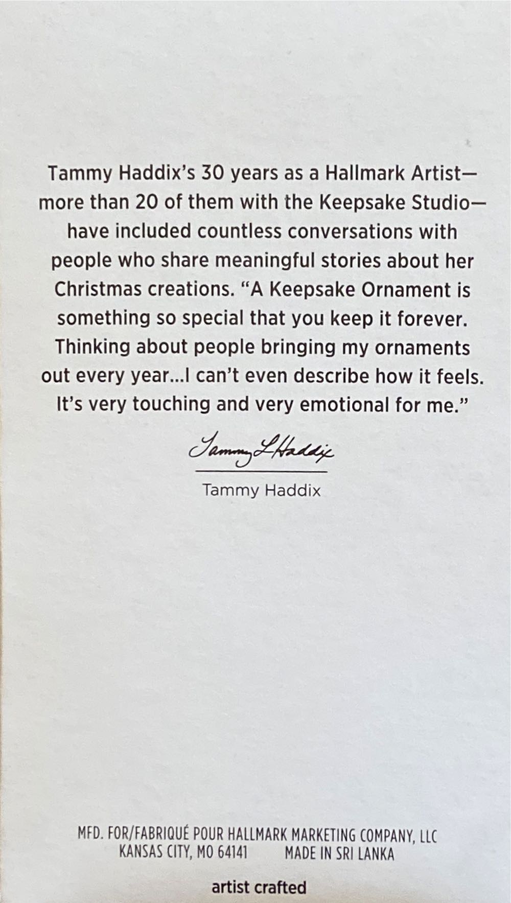 Storytime Snuggles #15 - Making Memories (15th In Series) ornament collectible [Barcode 763795719464] - Main Image 2