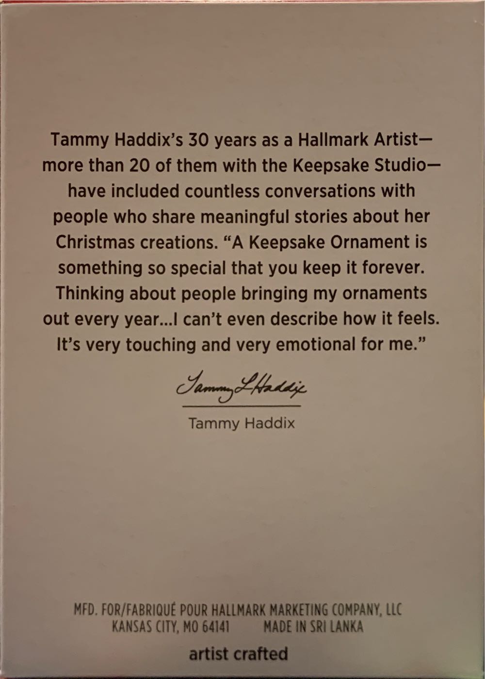 Decades: 2022 - “SWEET DECADE” #03/10 - Sweet Decade (Hanging Ornament) ornament collectible [Barcode 763795719402] - Main Image 2