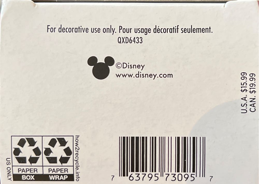 A Year Of Disney Magic 2022 - Disney Mickey Mouse (Disney) ornament collectible [Barcode 763795730957] - Main Image 4