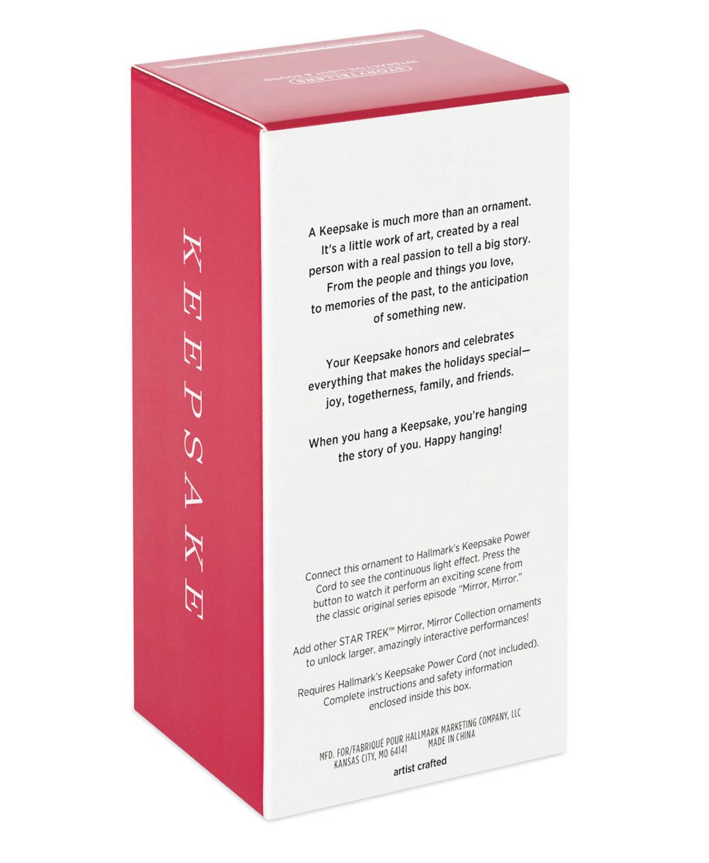 Star Trek Lieutenant Commander Montgomery Scott - Mirror, Mirror Collection (Star Trek: Mirror, Mirror Collection) ornament collectible [Barcode 763795705900] - Main Image 2