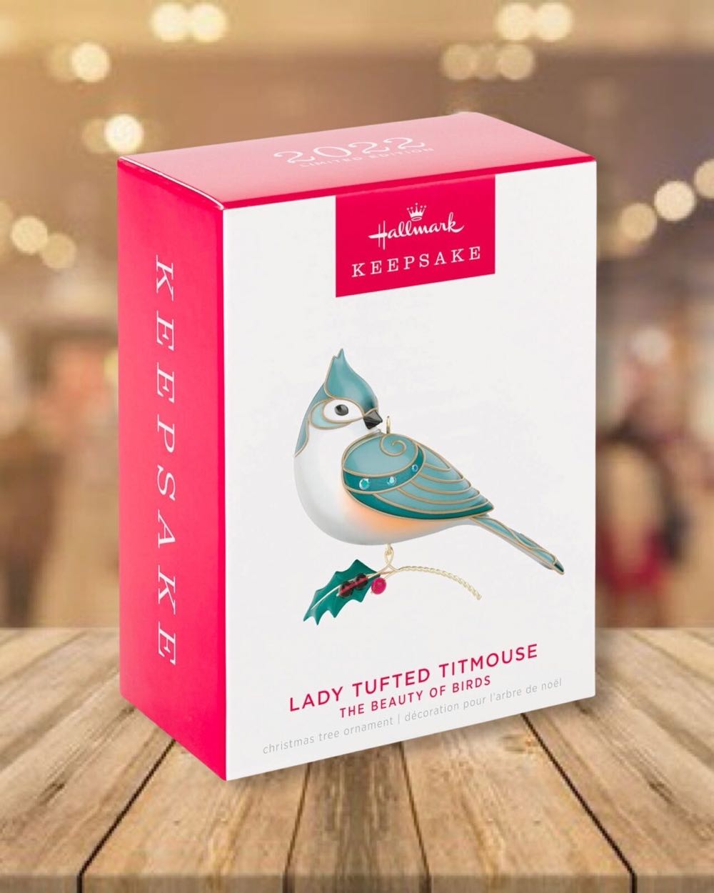 Lady Tufted Titmouse - The Beauty Of Birds (The Beauty Of Birds) ornament collectible [Barcode 763795759019] - Main Image 4