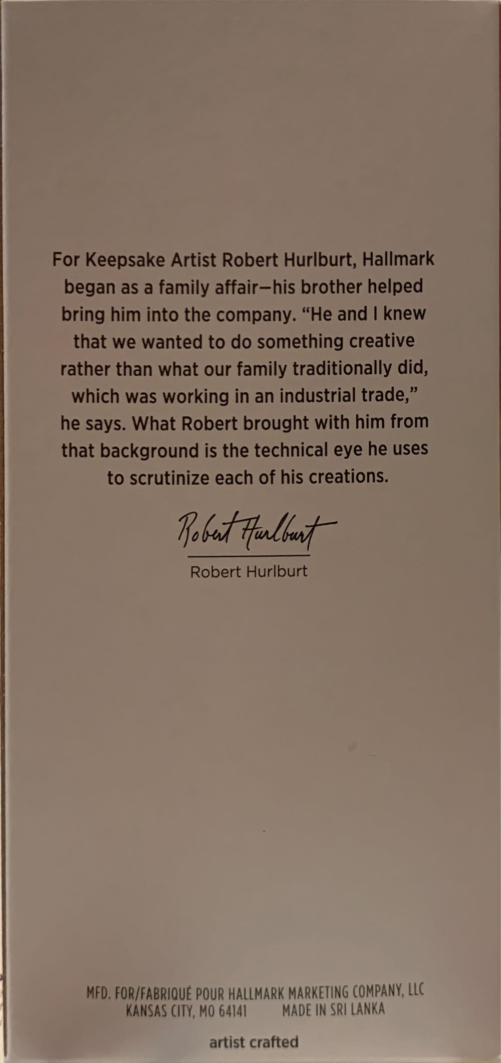 Santa: Toymaker Santa #23 2022 - Toymaker Santa Series (Christmas Santa) ornament collectible [Barcode 763795730971] - Main Image 2