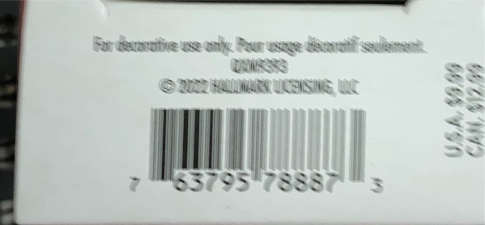 A Few Of My Favorite Things - Hallmark Miniature (Three Ornament) ornament collectible [Barcode 763795788873] - Main Image 4