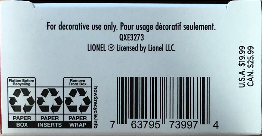 Great Northern EP-5 - Trains (Lionel Trains) ornament collectible [Barcode 763795739974] - Main Image 4