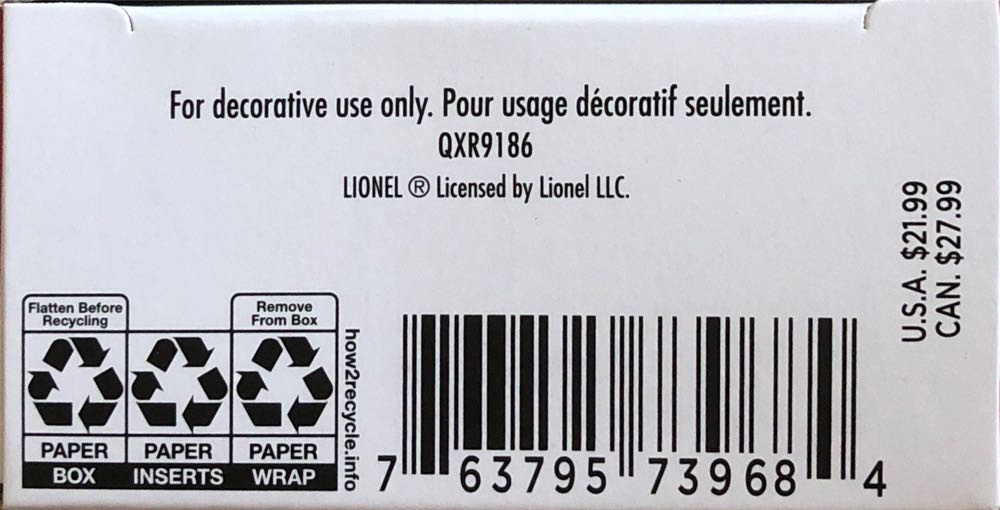 Great Northern EP-5 - Lionel Train Series (Trains) ornament collectible [Barcode 763795739684] - Main Image 4