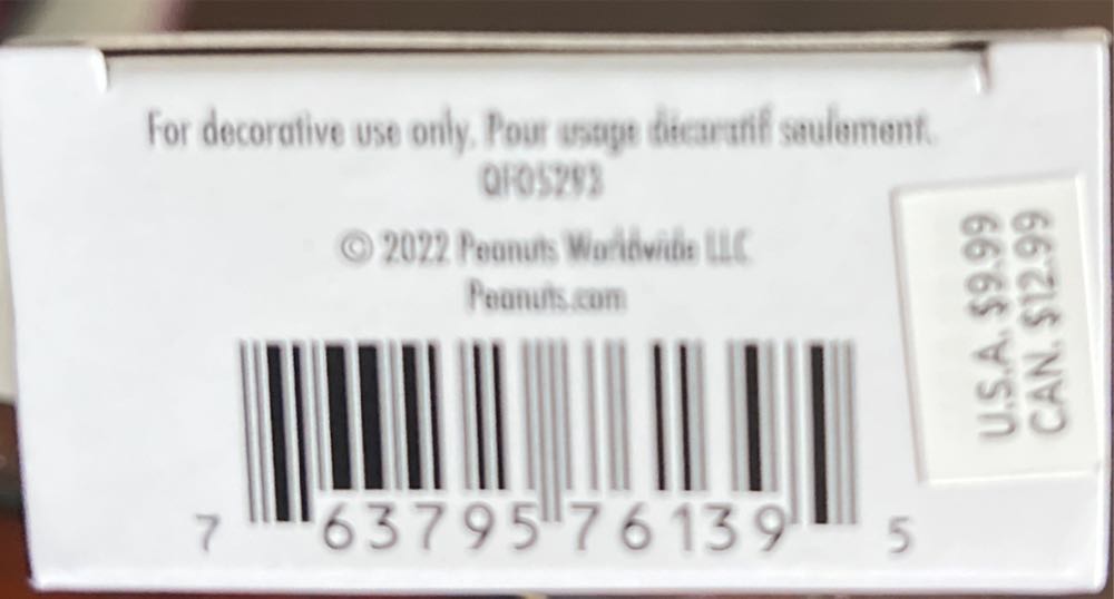 TPG22 Werewolf Snoopy - The Peanuts Gang (Halloween - The Peanuts Gang) ornament collectible [Barcode 763795761395] - Main Image 2